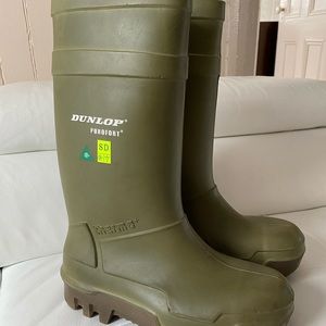 Dunlop Boots Purofort Green Thermo (condition A1)